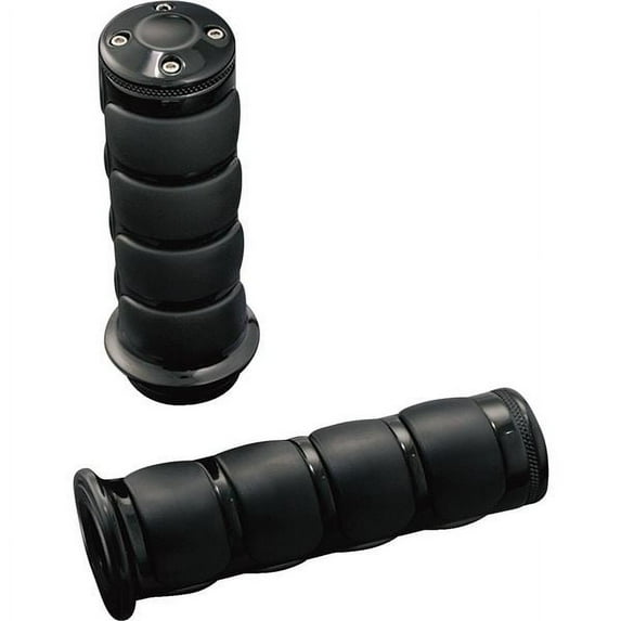 Kuryakyn ISO Black Sportbike Handlebar Grips (6344)