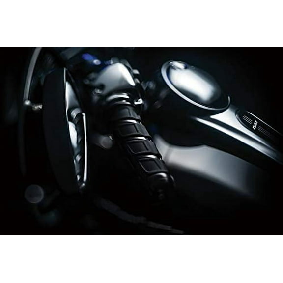 Kuryakyn 6351 Premium Kinetic Handlebar Grips for Dual Cable Throttle Control: 1982-2019 Harley-Davidson Motorcycles, Gloss Black, 1 Pair