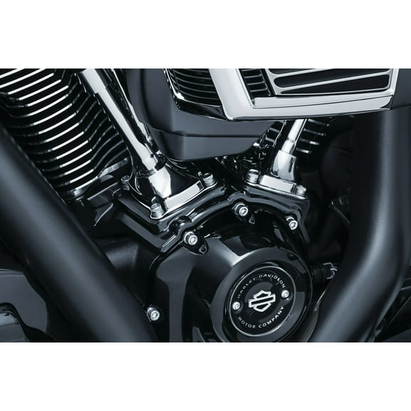 Kuryakyn 6440 Motorcycle Accent Accessory: Precision Tappet Block Accent for 2017-19 Harley-Davidson Motorcycles with Milwaukee-Eight Engines, Gloss Black