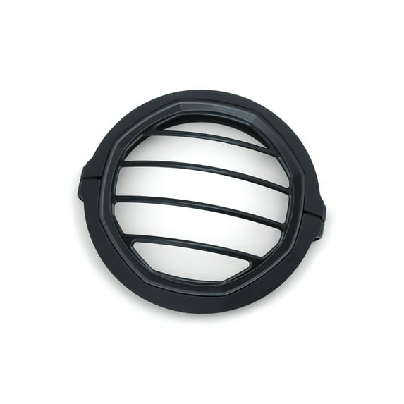 Kuryakyn 6688 Motorcycle Lighting Accent Accessory: Dillinger Headlight 5-3/4" Trim Ring for 1994-2019 Harley-Davidson Motorcycles, Satin Black