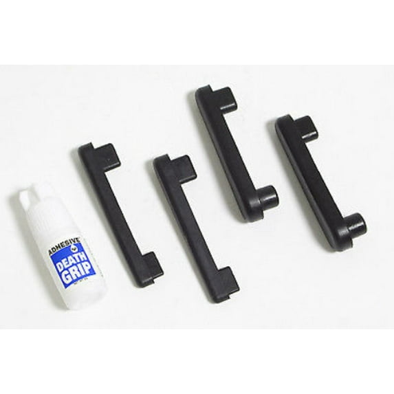 Kuryakyn 7009 Slim Rubber Pads for Transformer Floorboard Swingarm (Both Boards)