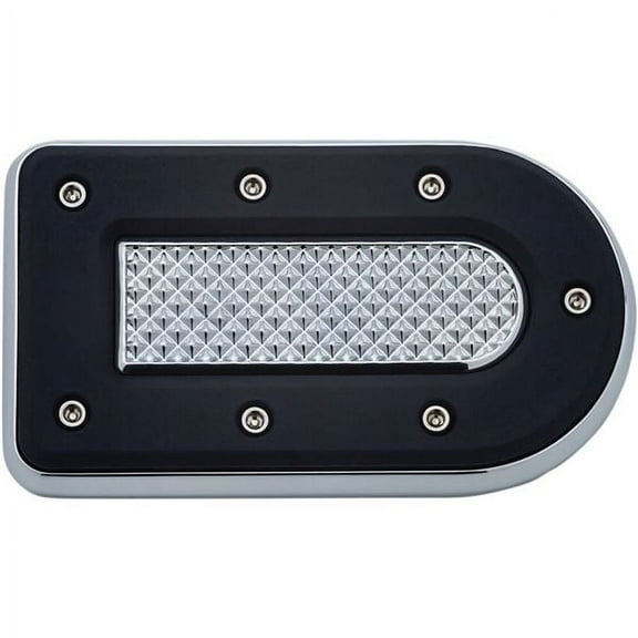 Kuryakyn 7039 Motorcycle Foot Control: Heavy Industry Brake Pedal Pad for 1980-2019 Harley-Davidson FL Motorcycles, Chrome