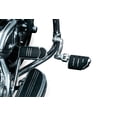 thumbnail image 1 of Kuryakyn 7555 Motorcycle Foot Controls: Longhorn Offset Trident Dually Highway Pegs with Magnum Quick Clamps for 1-1/4" Engine Guards/Tubing, Chrome, 1 Pair, 1 of 2