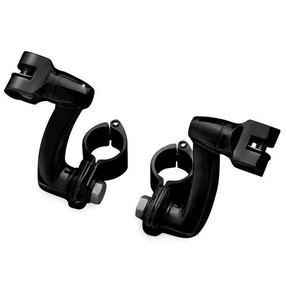 Kuryakyn 7571 Motorcycle Foot Control Component: Longhorn Offset Footpeg Mo