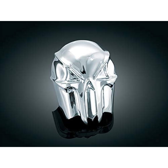 Kuryakyn 7718 Motorcycle Accent Accessory: Skull Horn Cover for 1992-2019 H