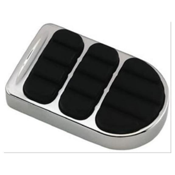 Kuryakyn ISO Rear Brake Pedal Chrome/Black Pad (8029)