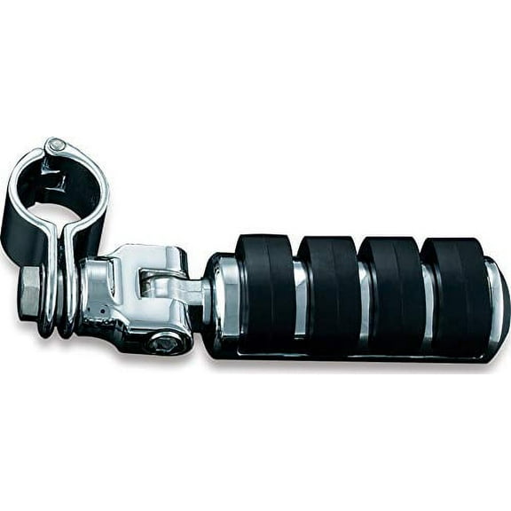 Kuryakyn 8033 Motorcycle Foot Control Component: Large ISO Pegs with Mounts