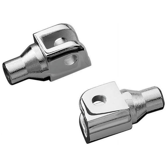 Kuryakyn 8843 Rear Foot Peg Adapters Yamaha Sport Bikes YZF R1 R6 FZ1