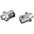 thumbnail image 1 of Kuryakyn 8881 Splined Male Mount Peg Adapters for Front/Rear Footpegs and Floorboards: 2010-19 Harley-Davidson Motorcycles, Chrome, 1 Pair, 1 of 3