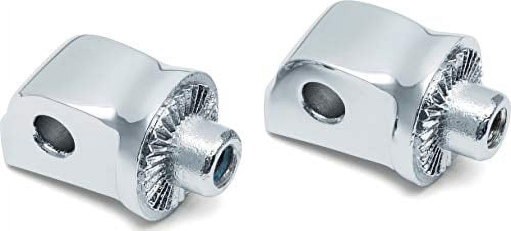 Footpeg Adapter Kuryakyn 8923 Splined Male Mount Peg Adapters for Rear Footpegs and ...