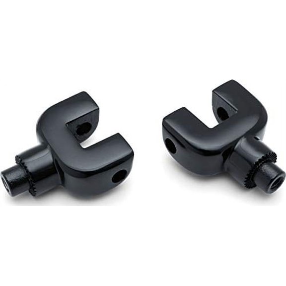 Kuryakyn 8927 Motorcycle Foot Control: Splined Male Mount Peg Adapters for
