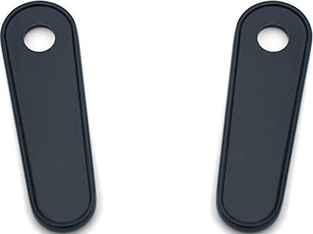 Kuryakyn 9397 Motorcycle Accent Accessory: Passenger Board Block Off Plates