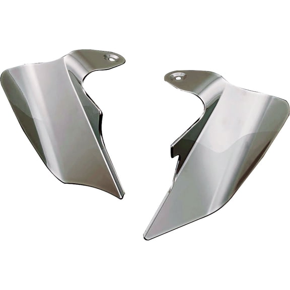 Kuryakyn AirMaster Reflective Saddle Shield Compatible for Harley-Davidson Electra Glide Classic 2005 Street Motorcycle Accessories