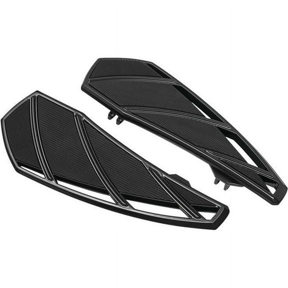 Kuryakyn 5793 Motorcycle Foot Control Component: Phantom Driver Floorboards