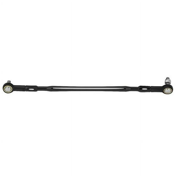 Kuryakyn Carved Shift Linkage, Two-Tone, Black and Raw Aluminum