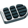 thumbnail image 1 of Kuryakyn Chrome/Black ISO Rear Brake Pedal Pad (8027), 1 of 1