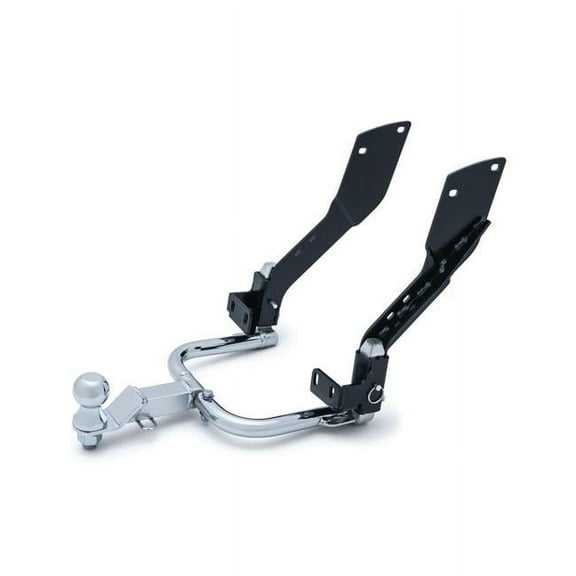 Kuryakyn Chrome/Black Trailer Receiver Hitch (7657)