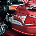 thumbnail image 1 of Kuryakyn Chrome LED Passenger Armrest Trim Turn Signal Accents Goldwing Honda, 1 of 3