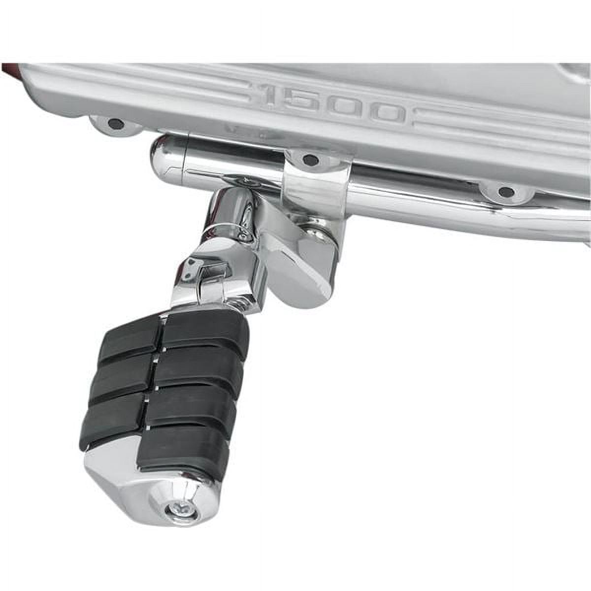 Kuryakyn Chrome 1" Dually ISO Offset Peg Mount (7976)