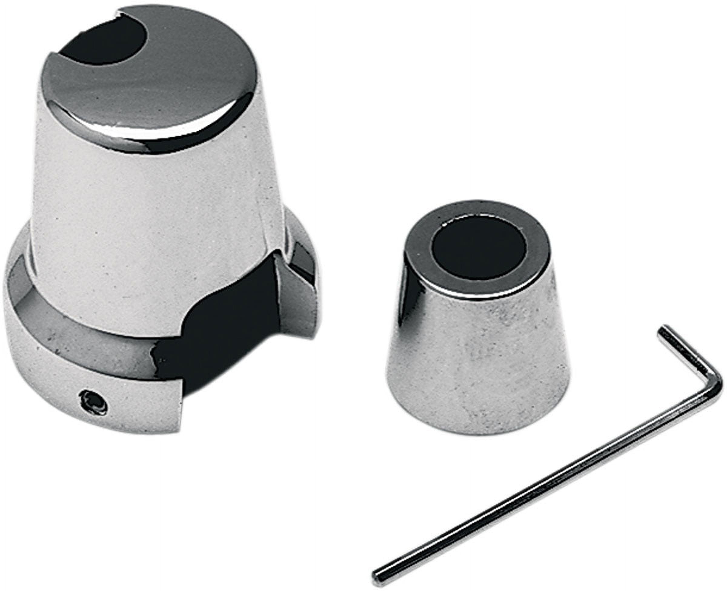 Kuryakyn Chrome Oil Pressure Sending Unit Cover (8136)