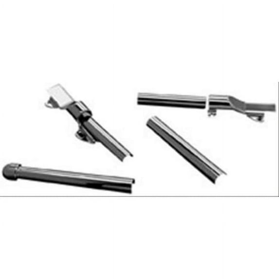 Kuryakyn Chrome Swingarm Tube Cover Set for Harley '00-'07 Softail (8108)