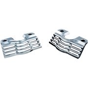 Kuryakyn Chrome Slotted Spark Plug Head Bolt Cover (7260)