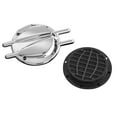 thumbnail image 1 of Kuryakyn Chrome Stinger Trap Door For Standard Hypercharger Air Cleaners 8498, 1 of 3