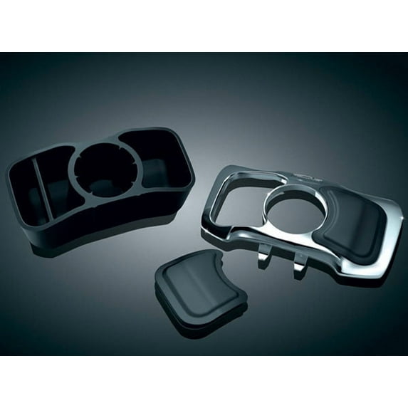 Kuryakyn Chrome Storage Center Glove Box Cubby Cover Honda Goldwing F6B 12-2017