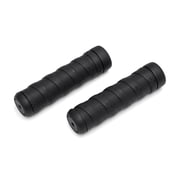 Kuryakyn 6592 Motorcycle Handlebar Accessory Classic Wrap Grips Universal Fit for 7/8" Diameter Handlebars, Black, 1 Pair
