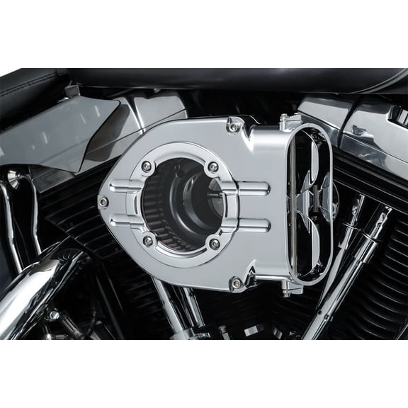 Kuryakyn Clear Trap Door for Hypercharger Chrome (8746)