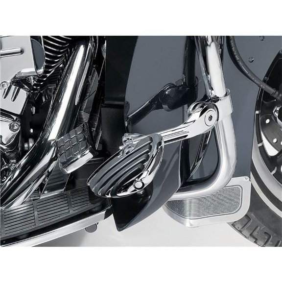 Kuryakyn 4528 Tour-Tech Cruise 6 in. Mount Arm with ISO Wing Pegs 1.25 in. Clamp - Chrome