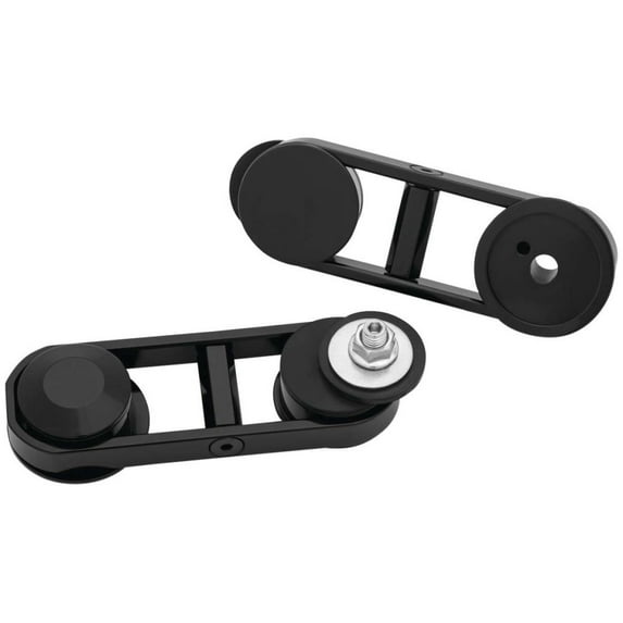 Kuryakyn FLHX Matte Black Adjustable Mirror Mount (6575)