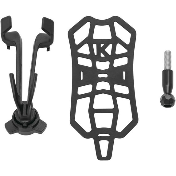 Kuryakyn Free-Flex Device Holder Satin Black 6438