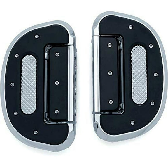 Kuryakyn Heavy Industry Folding Boards (Chrome)