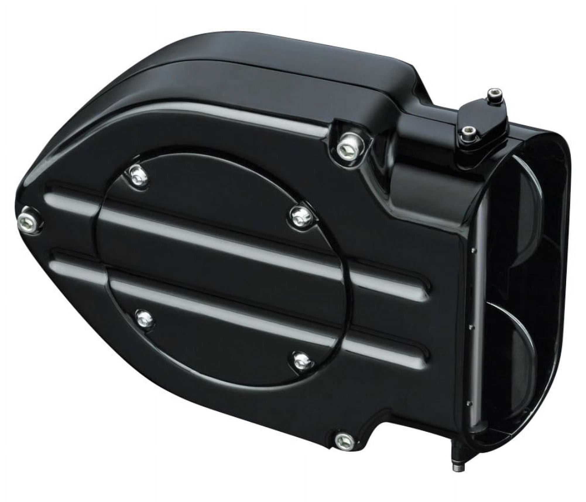Kuryakyn Hypercharger for Metric Cruisers Gloss Black 9428