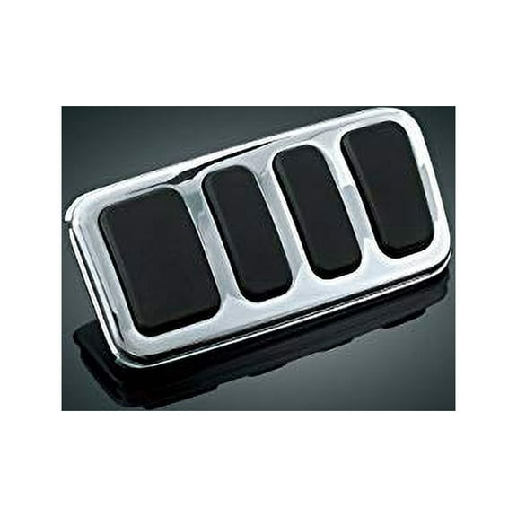 Kuryakyn ISO-Extended Brake Pedal Pad Compatible for Harley-Davidson Dyna Switchback 2016 - Chrome