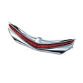 thumbnail image 1 of Kuryakyn L.E.D. Rear Fender Tip with Red Lens, Chrome, 1 of 2