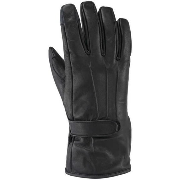 Kuryakyn Leather By River Road Taos Cold Weather Gloves Black - Medium