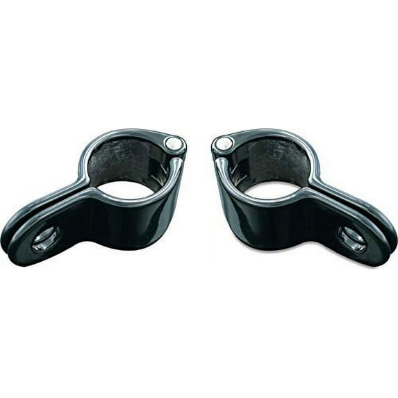 Kuryakyn Magnum Quick Clamps Gloss Black 1" 7481