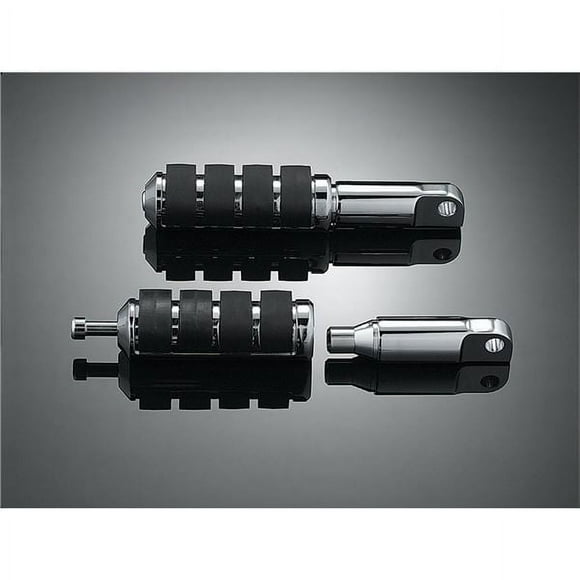 Kuryakyn Male Mount 2-1/2inch Footpeg Extension Chrome (Pair)
