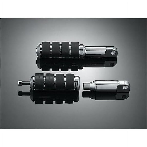 Kuryakyn Male Mount 2-1/2inch Footpeg Extension Chrome (Pair)