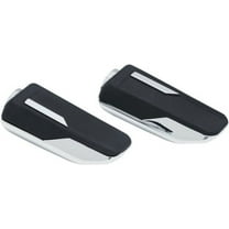 Kuryakyn Motorcycle Foot Control Component: Omni Footpegs Without Male Mount Adapters For 2018-20 Honda Gold Wing Motorcycles, Chrome, 1 Pair 6762