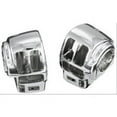 thumbnail image 1 of Kuryakyn Motorcycle Handlebar Accessory: Hand Control Switch Housings For 1996-2013 Harley-Davidson Motorcycles, Chrome, 1 Pair 7807, 1 of 3
