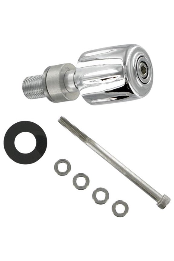 Motorcycle Handlebar Accessory: Mechanical Throttle Cruise Assist For 1999-2017 Yamaha Motorcycles, Chrome 6284