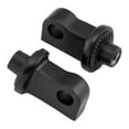 thumbnail image 1 of Kuryakyn Peg Adaptors Satin Black 8896, 1 of 1