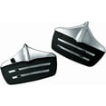 thumbnail image 1 of Kuryakyn Chrome/Black Rear Mud Flaps (7220), 1 of 3