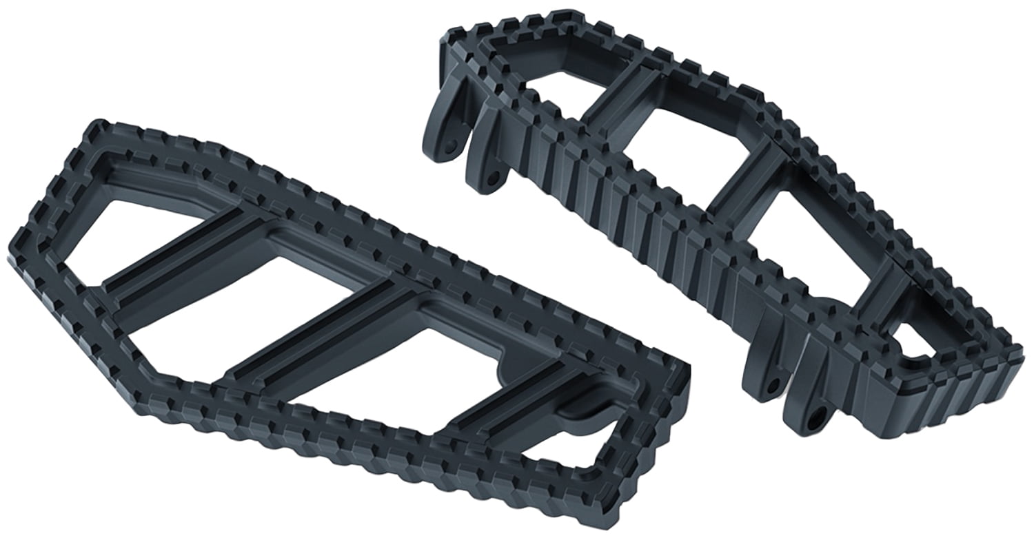 Kuryakyn Riot Satin Black Floorboards (KUR3595)