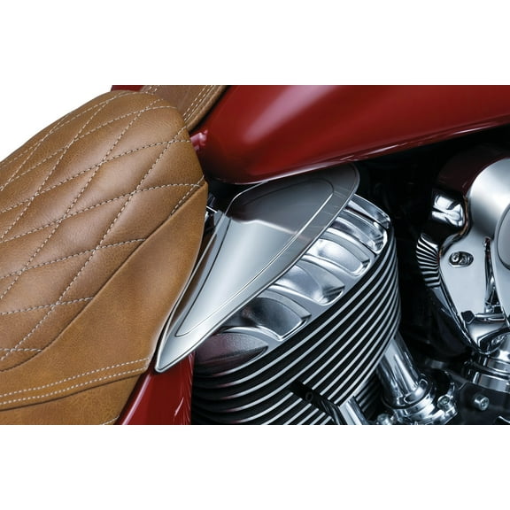 Kuryakyn Saddle Shields for Indian, Reflective Smoke