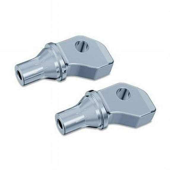 Kuryakyn Chrome Tapered Footpeg Adaptors (8835)