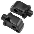 thumbnail image 1 of Kuryakyn Black Passenger Footpeg Adaptors (8924), 1 of 2